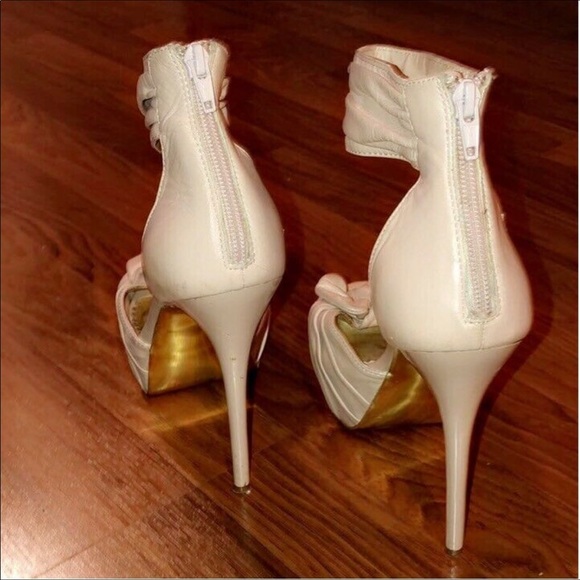 BEBE Open Toe Heels - Picture 3 of 7